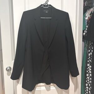 Theory Black Wool Blazer